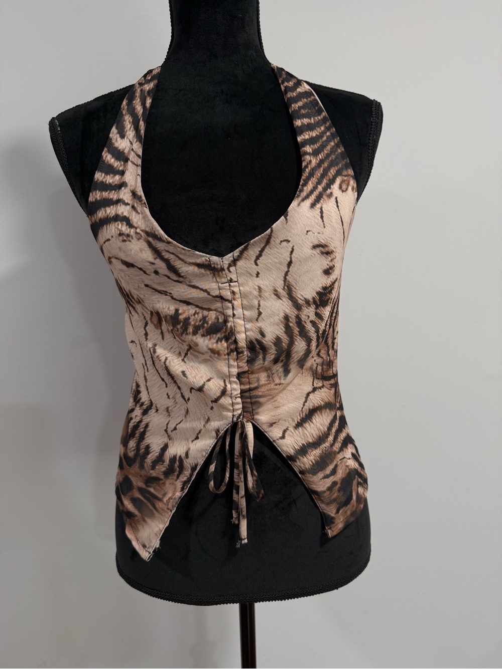 Animal Print Halter Tank Top - Silence + Noise
